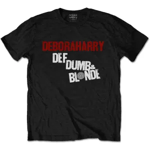 Debbie Harry tričko Def, Dumb & Blonde Čierna L