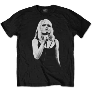 Debbie Harry tričko Open Mic. Čierna L