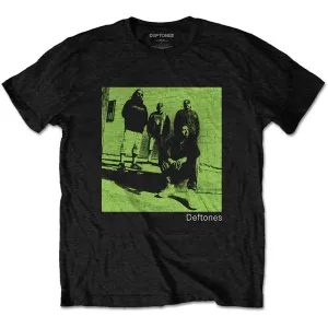 Deftones tričko Green Photo Čierna XL