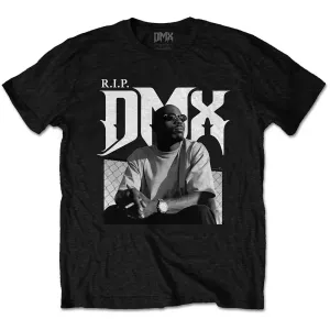 DMX tričko R.I.P. Čierna XL