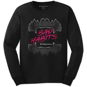 Ed Sheeran tričko Bad Habits Čierna XL #2114812