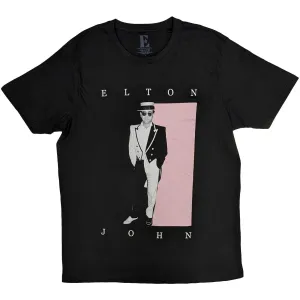 Elton John tričko Tux Photo Čierna M