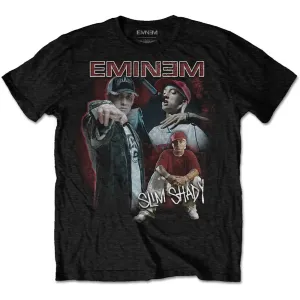Eminem tričko Shady Homage Čierna XXL