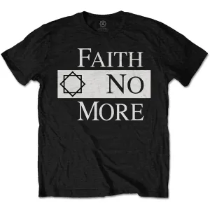 Faith No More tričko Classic Logo V.2. Čierna S