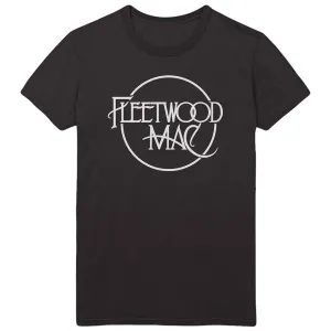 Fleetwood Mac tričko Classic Logo Čierna XL