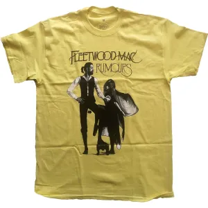 Fleetwood Mac tričko Rumours Žltá XS