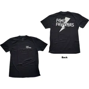 Foo Fighters tričko Flash Logo Čierna L