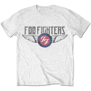 Foo Fighters tričko Flash Wings Biela 5XL