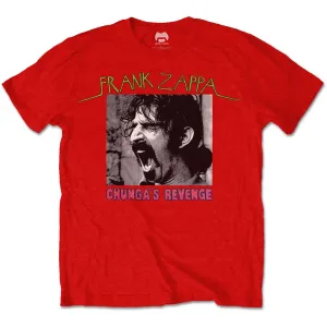 Frank Zappa tričko Chunga's Revenge Červená 3XL