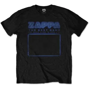 Frank Zappa tričko Never Heard Čierna L