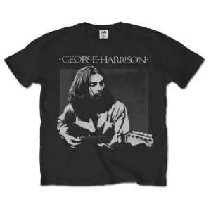 George Harrison tričko Live Portrait Čierna L