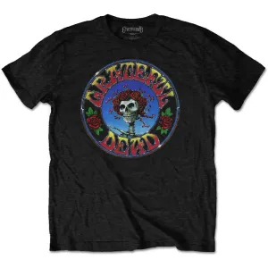 Grateful Dead tričko Bertha Circle Vintage Wash Čierna XL