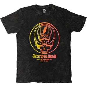 Grateful Dead tričko Concentric Skulls Čierna S