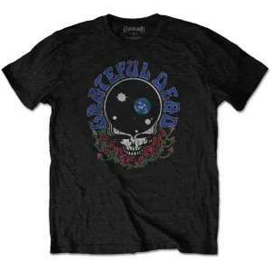 Grateful Dead tričko Space Your Face & Logo Čierna M