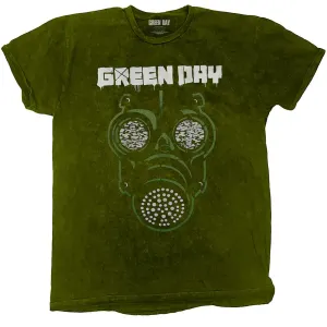 Green Day tričko Gas Mask Zelená L