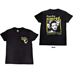 Green Day tričko Nimrod Breast Print Čierna M