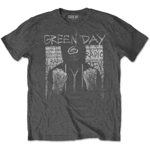 Green Day tričko Ski Mask Šedá XL