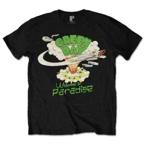 Green Day tričko Welcome to Paradise Čierna L