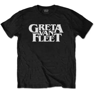 Greta Van Fleet tričko Logo Čierna XXL