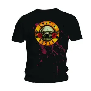 Guns N’ Roses tričko Bullet Čierna XL