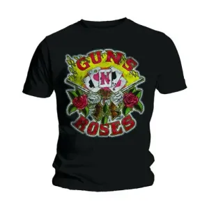 Guns N’ Roses tričko Cards Čierna M
