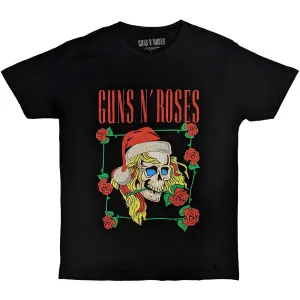 Guns N’ Roses tričko Holiday Skull Čierna XL