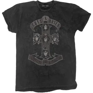 Guns N’ Roses tričko Monochrome Cross Čierna XXL