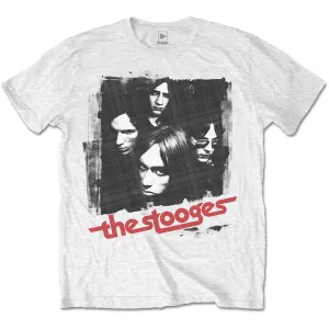 Iggy & The Stooges tričko Four Faces Biela XL