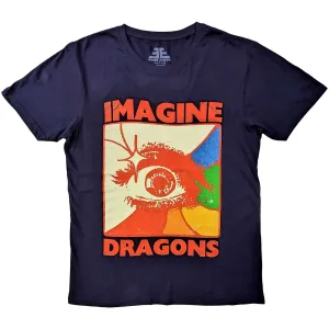 Imagine Dragons tričko Eye Modrá M