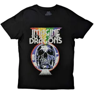 Imagine Dragons tričko Skull Čierna XXL