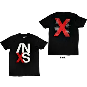 INXS tričko US Tour Čierna S