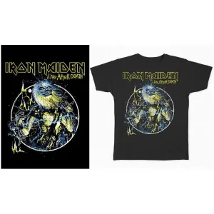 Iron Maiden tričko Live After Death Čierna S