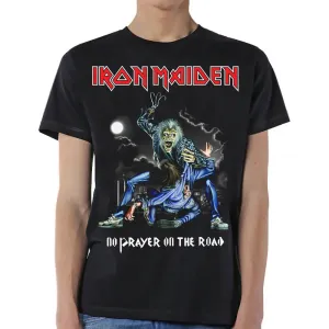Iron Maiden tričko No Prayer On The Road Čierna XXL