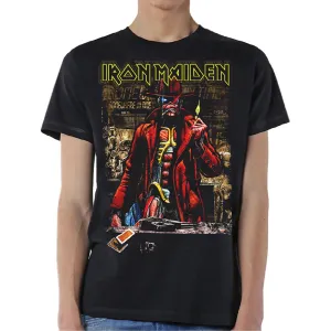 Iron Maiden tričko Stranger Sepia Čierna L