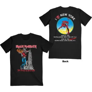 Iron Maiden tričko The Beast In New York Čierna M