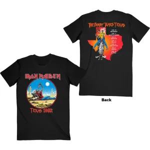 Iron Maiden tričko The Beast Tames Texas Čierna S