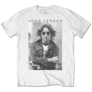 John Lennon tričko Windswept Biela L