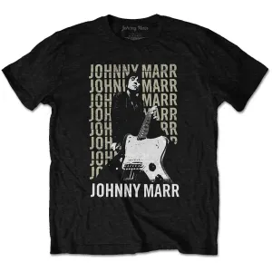 Johnny Marr tričko Guitar Photo Čierna S