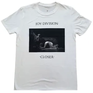 Joy Division tričko Classic Closer Biela L