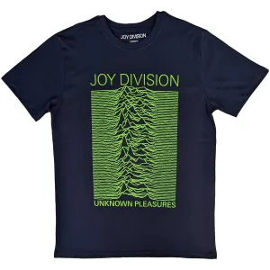 Joy Division tričko Unknown Pleasures FP Modrá M