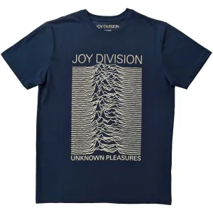 Joy Division tričko Unknown Pleasures FP Modrá XXL