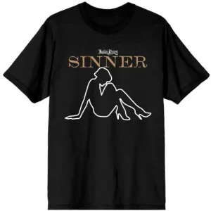Judas Priest tričko Sin After Sin Sinner Slogan Lady Čierna M