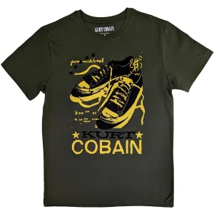 Kurt Cobain tričko Converse Zelená XL