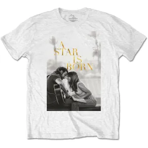 Lady Gaga tričko Jack & Ally Movie Poster Biela XL