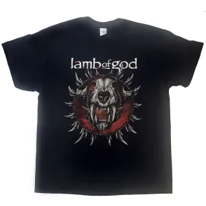 Lamb of God tričko Radial Čierna XL