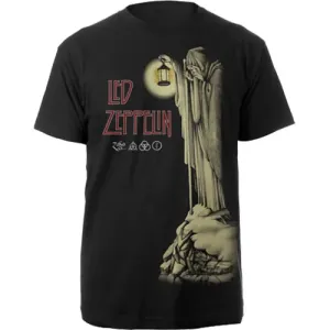 Led Zeppelin tričko Hermit Čierna XL