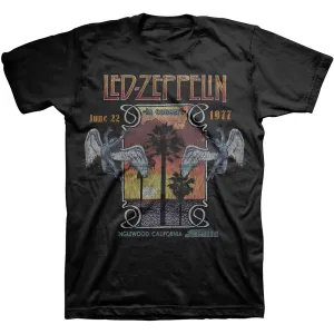 Led Zeppelin tričko Inglewood Čierna M