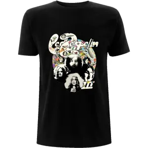 Led Zeppelin tričko Photo III Čierna M