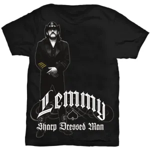 Lemmy tričko Sharp Dressed Man Čierna M