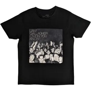 Liam Gallagher tričko C'mon You Know Čierna S